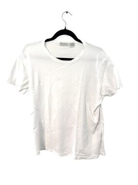 White Stag Men's White Short Sleeve Crewneck Tee
